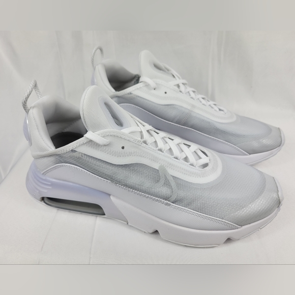 Nike Other - Nike Air Max 2090 Triple White Athletic Shoes Sneakers Mens Size 11 BV9977-100